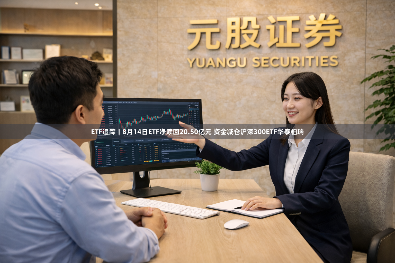 ETF追踪丨8月14日ETF净赎回20.50亿元 资金减仓沪深300ETF华泰柏瑞