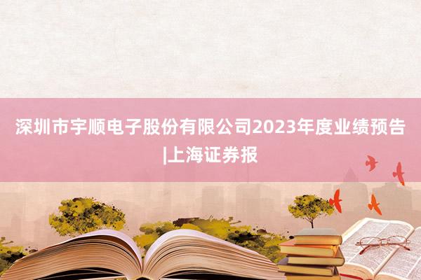 深圳市宇顺电子股份有限公司2023年度业绩预告|上海证券报